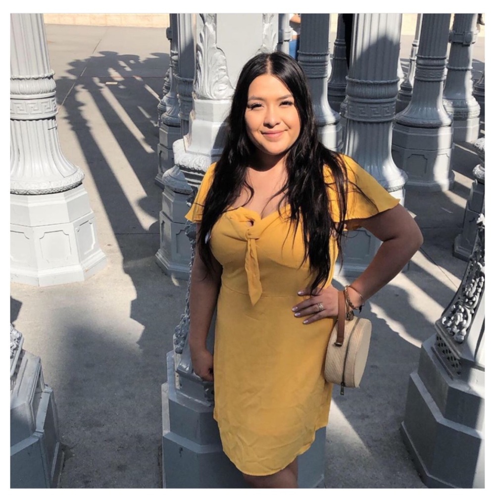 Yellow Dress size XL